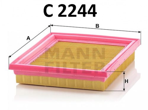 Mann-Filter levegőszűrő C2244