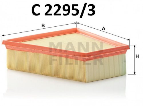 Mann-Filter levegőszűrő C2295/3