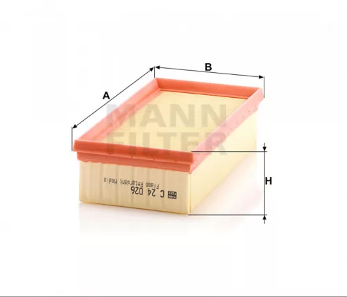 Mann-Filter levegőszűrő C24026