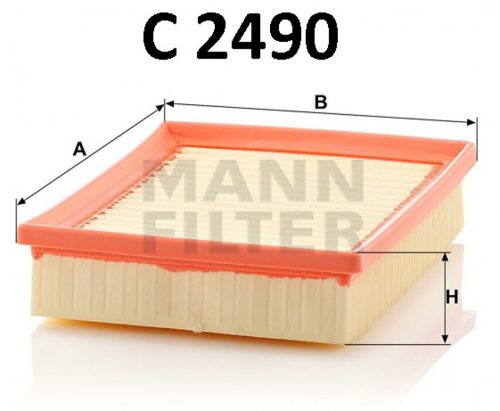 Mann-Filter levegőszűrő C2490