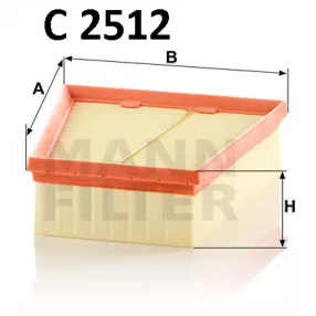 Mann-Filter levegőszűrő C2512