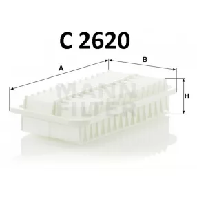 Mann-Filter levegőszűrő C2620