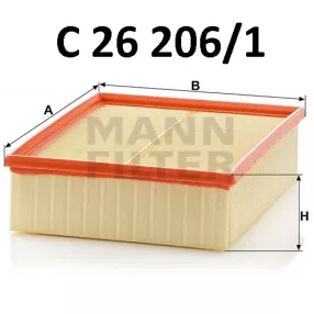 Mann-Filter levegőszűrő C26206/1
