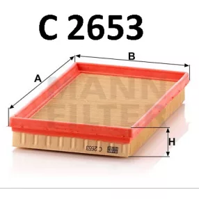 Mann-Filter levegőszűrő C2653