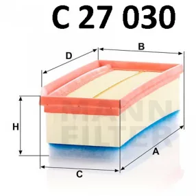 Mann-Filter levegőszűrő C27030