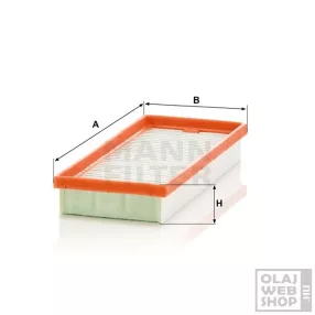   Mann-Filter levegőszűrő Mann-Filter levegőszűrő C2716/1
