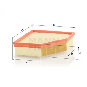 Mann-Filter levegőszűrő C28037