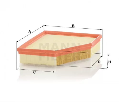 Mann-Filter levegőszűrő C28038