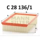 Mann-Filter levegőszűrő C28136/1