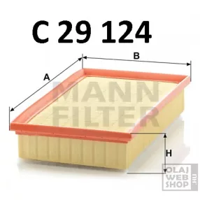 Mann-Filter levegőszűrő C29124