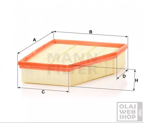 Mann-Filter levegőszűrő C29230