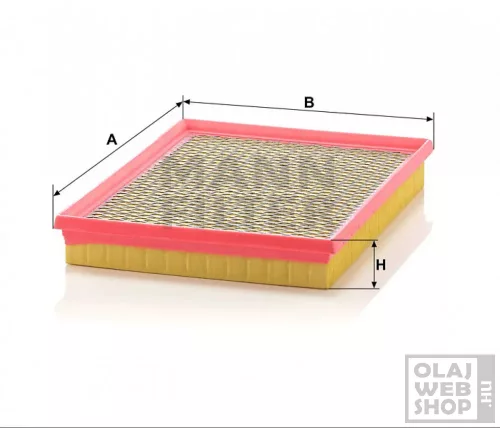 Mann-Filter levegőszűrő C2975
