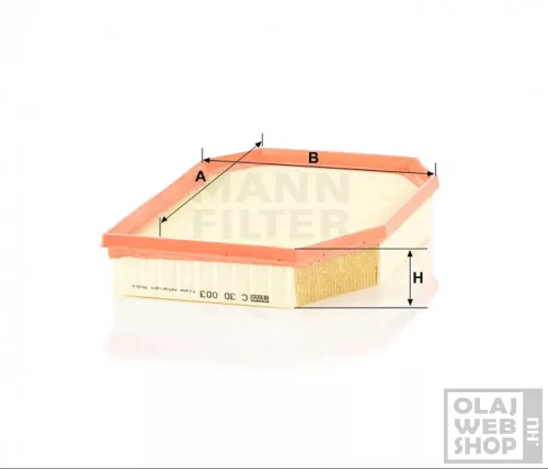 Mann-Filter levegőszűrő C30003
