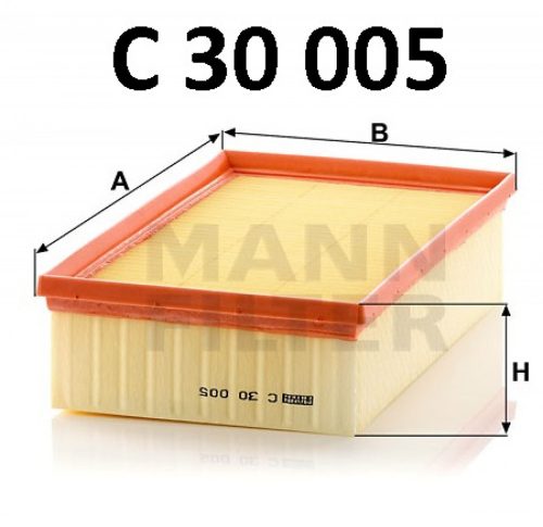 Mann-Filter levegőszűrő C30005