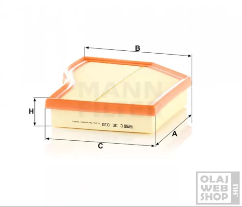 Mann-Filter levegőszűrő C30030