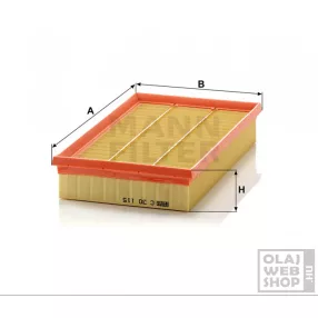Mann-Filter levegőszűrő C30115