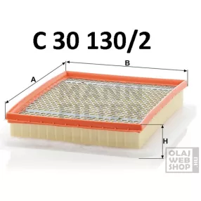 Mann-Filter levegőszűrő C30130/2