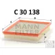 Mann-Filter levegőszűrő C30138