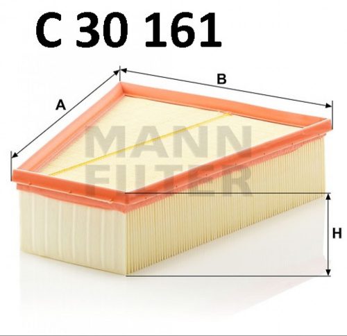 Mann-Filter levegőszűrő C30161