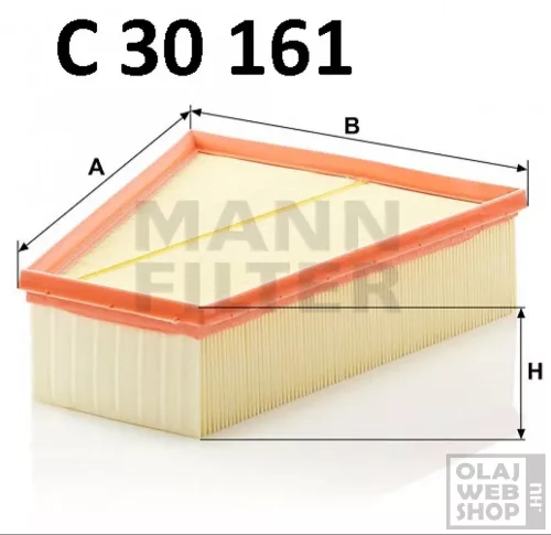 Mann-Filter levegőszűrő C30161