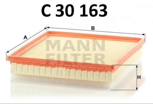 Mann-Filter levegőszűrő C30163