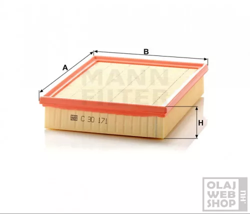 Mann-Filter levegőszűrő C30171