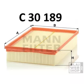 Mann-Filter levegőszűrő C30189