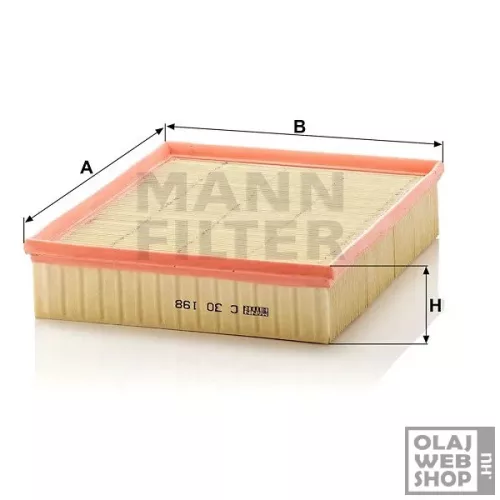 Mann-Filter levegőszűrő C30198