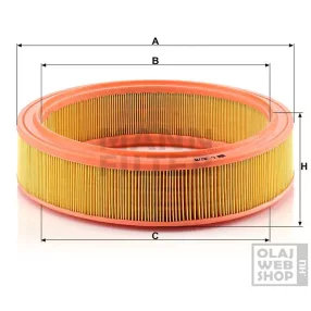 Mann-Filter levegőszűrő C3078