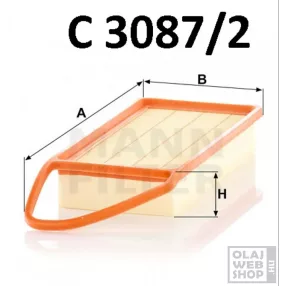 Mann-Filter levegőszűrő C3087/2
