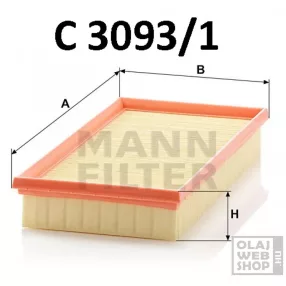 Mann-Filter levegőszűrő C3093/1