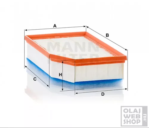 Mann-Filter levegőszűrő C31028