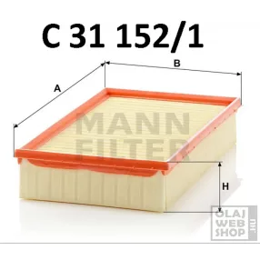 Mann-Filter levegőszűrő C31152/1