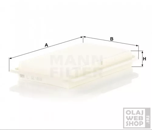 Mann-Filter levegőszűrő C32003