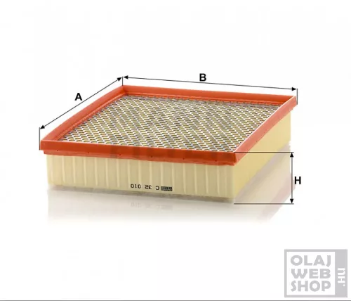 Mann-Filter levegőszűrő C32010