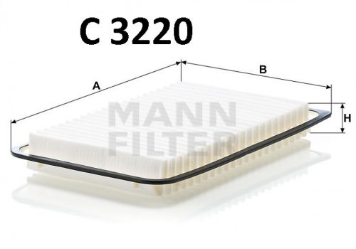 Mann-Filter levegőszűrő C3220