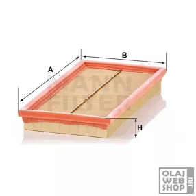 Mann-Filter levegőszűrő C3273