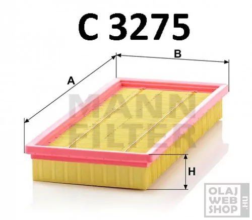 Mann-Filter levegőszűrő C3275