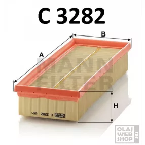 Mann-Filter levegőszűrő C3282