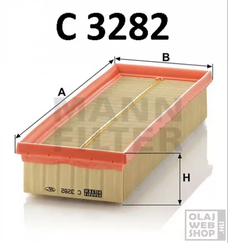 Mann-Filter levegőszűrő C3282