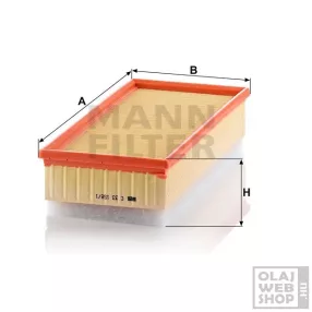 Mann-Filter levegőszűrő C33156/1