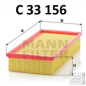 Mann-Filter levegőszűrő C33156
