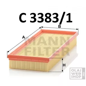 Mann-Filter levegőszűrő C3383/1