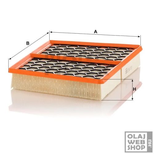 Mann-Filter levegőszűrő C34017