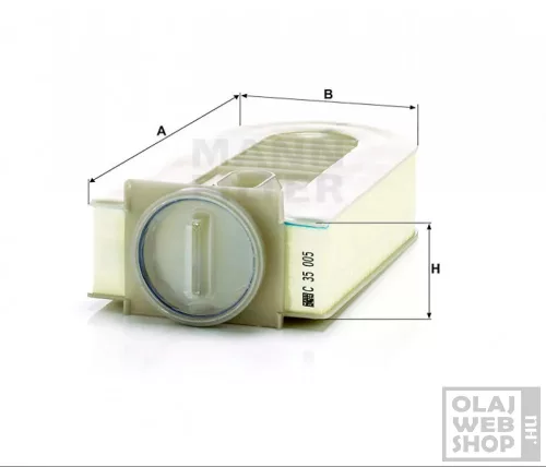 Mann-Filter levegőszűrő C35005