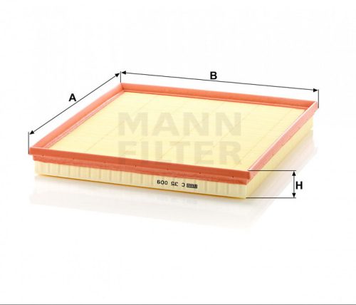 Mann-Filter levegőszűrő C35009