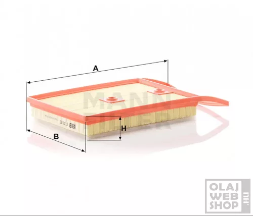 Mann-Filter levegőszűrő C35011