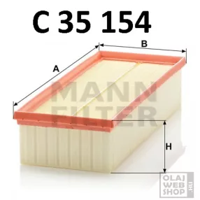 Mann-Filter levegőszűrő C35154