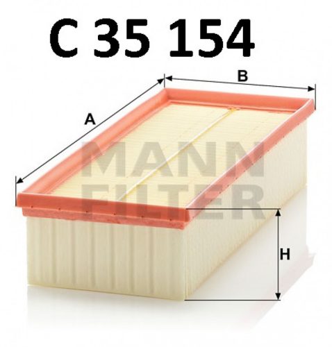 Mann-Filter levegőszűrő C35154