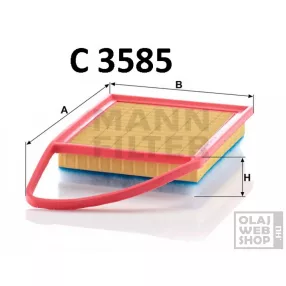 Mann-Filter levegőszűrő C3585